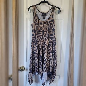 Penny Dreadful Handkerchief Hem Dress